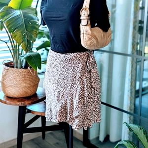Abercrombie Faux Wrap Skirt